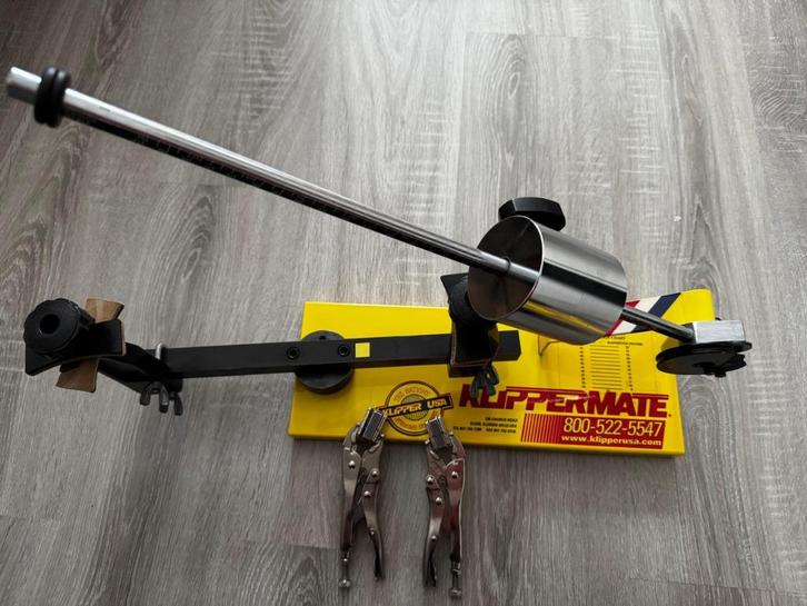 Klippermate bespanmachine, Sport en Fitness, Tennis, Gebruikt, Racket, Overige merken, L00, Ophalen of Verzenden