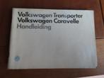 Instructieboek Volkswagen Transporter, VW Caravelle +Syncro, Ophalen of Verzenden