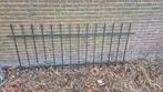Mooi massief ijzeren hekwerk met looppoorten, Ophalen, Met poort, Gebruikt, Spijlenhekwerk