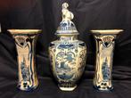 Delfts Blauw Kaststel - Pot & Vazen, Antiek en Kunst, Antiek | Keramiek en Aardewerk, Ophalen of Verzenden