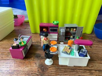 playmobil keuken met kookeiland 5582 beschikbaar voor biedingen