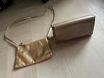 Twee gouden tasjes, Sieraden, Tassen en Uiterlijk, Tassen | Damestassen, Ophalen of Verzenden, Zo goed als nieuw, Overige kleuren