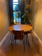 Allon Dery ronde eettafel 100cm., Ophalen, /, Zo goed als nieuw, Drie personen