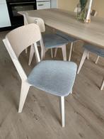 4x Lisabo Ikea Eetkamerstoel, als nieuw!, Ophalen, Zo goed als nieuw, Wit, Vier