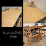 Uitschuiftafel van Ikea, Huis en Inrichting, Ophalen, Gebruikt, 50 tot 100 cm, Vijf personen of meer