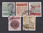 Føroyar; Manuscripten, Michel 65-69, gebruikt., Verzenden, Denemarken, Gestempeld