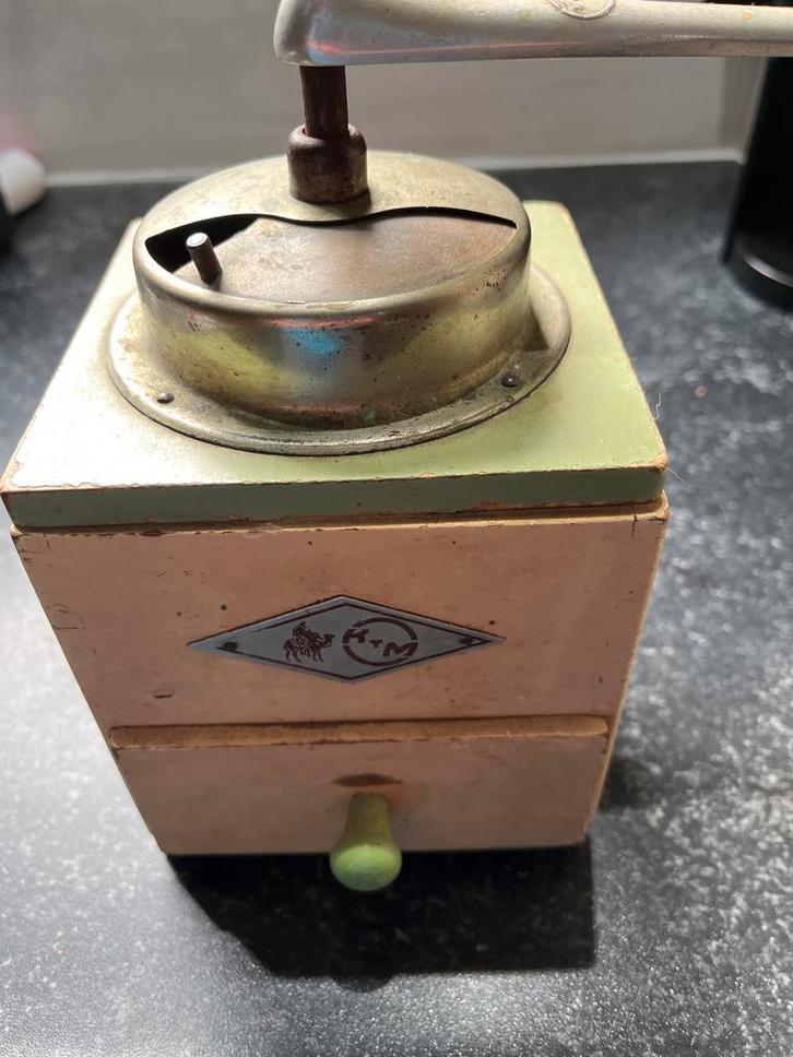 Authentieke Vintage Koffiemolen, Antiek en Kunst, Antiek | Keukenbenodigdheden, Ophalen of Verzenden