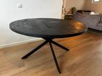 Eettafel + gratis stoelen, Huis en Inrichting, Tafels | Eettafels, Ophalen, Gebruikt, Rond, Vier personen