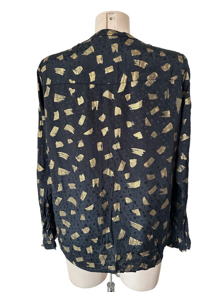 Fabienne Chapot blouse L, Kleding | Dames, Zwart, Ophalen of Verzenden, Zo goed als nieuw