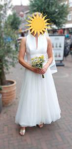 Tijdloze trouwjurk Jesus Peiro, Kleding | Dames, Ophalen of Verzenden, Zo goed als nieuw, Wit, Trouwjurk
