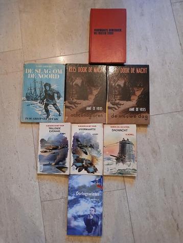 8 stuks oorlogsboeken, liefst in 1 koop maar los kan ook  beschikbaar voor biedingen