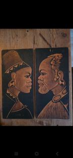 Etnisch houtsnijwerk decoratie, Huis en Inrichting, Ophalen of Verzenden