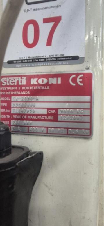 Stertil Koni 2 Koloms Hefbrug SK2030A - Perfect voor Garageb beschikbaar voor biedingen