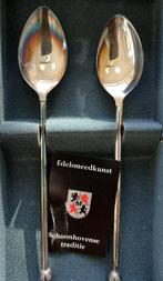 Verzilverde theelepeltjes en gebaksvorkjes, Antiek en Kunst, Ophalen of Verzenden