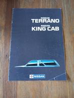 Nissan Terrano & King Cab  1985  16 pag., Verzenden, Zo goed als nieuw, Nissan