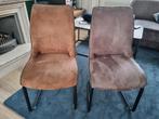 Eetkamer stoelen Henders&Hazel, Ophalen, Zo goed als nieuw, Bruin, Vijf, Zes of meer stoelen