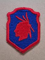 WWII US 98th Infantry Division patch German made, Verzamelen, Militaria | Tweede Wereldoorlog, Verzenden, Amerika, Embleem of Badge