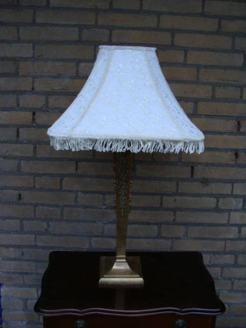 Schemerlamp voet Materiaal: Messing Gebronsd, Huis en Inrichting, Lampen | Tafellampen, Zo goed als nieuw, Minder dan 50 cm, Overige materialen