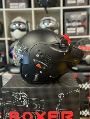 Roofboxer helmen v8 gloednieuw matzwart alpha maat xs tm xl beschikbaar voor biedingen