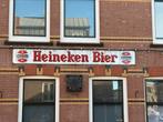 Oude Heineken reclame, Verzamelen, Biermerken, Ophalen, Gebruikt, Reclamebord, Plaat of Schild, Heineken
