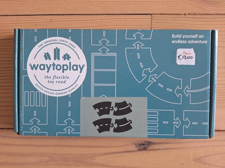 Waytoplay - Uitbreidingsset - Bochten/Curves, Kinderen en Baby's, Speelgoed | Racebanen, Nieuw, Onderdelen, Handmatig, Overige merken
