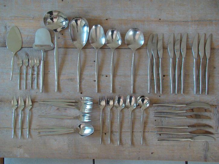 Bestek, Gero Zilduro 730, ROMANTI, gaaf, Antiek en Kunst, Antiek | Bestek, Ophalen of Verzenden