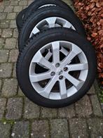 Mooie set winterbanden met velg Peugeot 225/50 R17, Ophalen, Gebruikt, Banden en Velgen, 17 inch