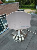 Schotelantenne met Digitale ontvanger Canal Digitaal., Ophalen, Gebruikt