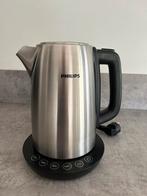 Philips Avance collection waterkoker met temperatuurregeling, 1 tot 2 liter, Ophalen of Verzenden, Gebruikt, Rvs