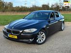 BMW 5-serie 523i Executive Aut/Navi/Schuifdak/Pdc, Auto's, Euro 5, Gebruikt, Zwart, 2000 kg
