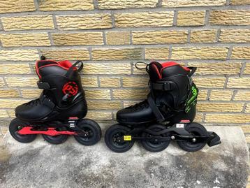 gloednieuwe rollerblades / inline skates  / skikes beschikbaar voor biedingen