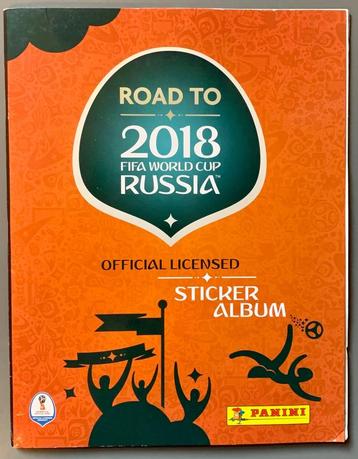 PANINI World Cup Russia 2018 Sticker Album Compleet album beschikbaar voor biedingen