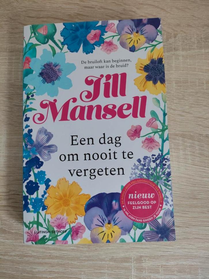 Jill Mansell - Een dag om nooit te vergeten - ophalen, Boeken, Literatuur, Zo goed als nieuw, Ophalen