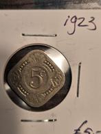 Zeldzame 5 Cent 1923 - Wilhelmina, Ophalen of Verzenden, Koningin Wilhelmina, 5 cent, Losse munt