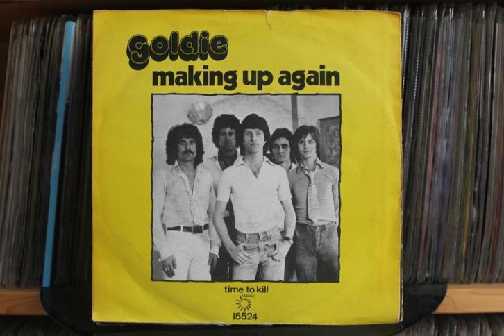 7" Single Goldie - Making Up Again / Time To Kill, Cd's en Dvd's, Vinyl Singles, Gebruikt, Single, Pop, 7 inch, Ophalen of Verzenden