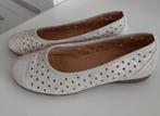 Gabor Ballerina's - ZGAN Maat 39, Wit, Gabor, Zo goed als nieuw, Ballerina's