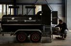 te huur custom BBQ-smoker, Ophalen, Gebruikt, Met accessoires