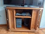 Eiken hoek televisiekast, Huis en Inrichting, Ophalen, 100 tot 150 cm, Zo goed als nieuw, Minder dan 100 cm