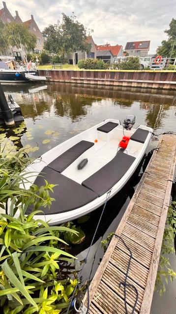 Seafinder 420 (evt) met 8pk 4t buitenboordmotor beschikbaar voor biedingen