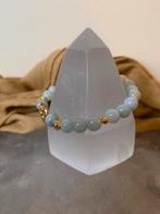 Aquamarijn engel beschermt intuïtie balans meditatie uniek, Blauw, Nieuw, Ophalen of Verzenden, Met edelsteen