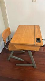 Ouderwetse schoolbank, Ophalen of Verzenden, Gebruikt, Stoel(en)