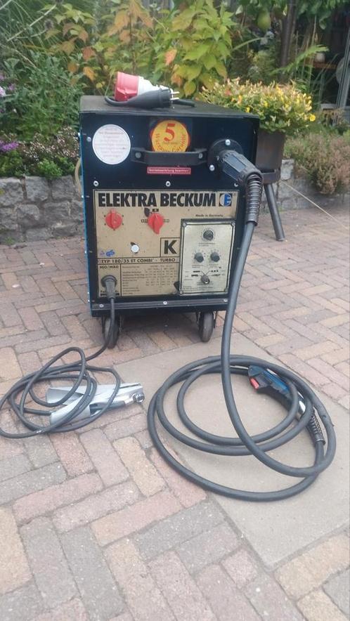 Combi lasapparaat Elektra Beckum CO'2 mig, Doe-het-zelf en Verbouw, Gereedschap | Lasapparaten, Zo goed als nieuw, Co2, Ophalen