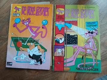 2 Stripboeken  de roze panter  beschikbaar voor biedingen