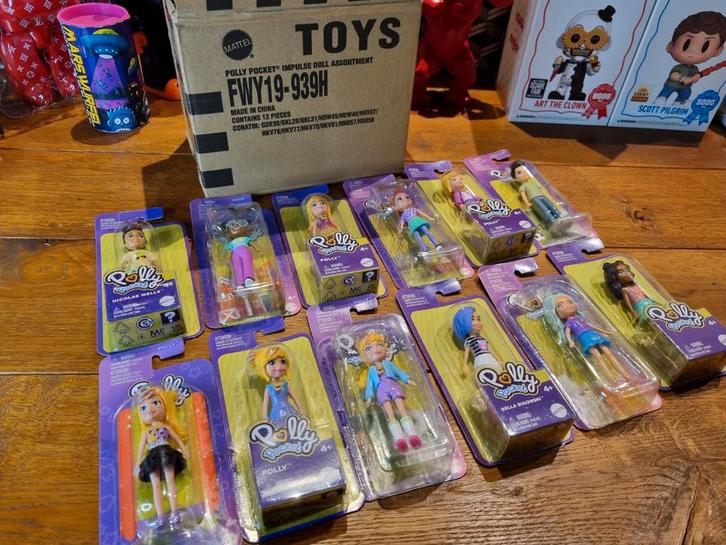 Polly Pocket Poppetjes - Nieuw in Verpakking!, Kinderen en Baby's, Speelgoed | Poppen, Nieuw, Barbie, Ophalen of Verzenden