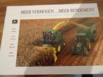 John deere serie 10 hakselaar folder, Ophalen of Verzenden, Nieuw, Folder