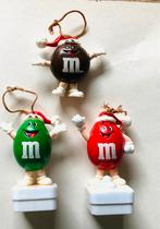 3 Zeldzame oude M&M Mars Kerst toppers, Gebruikt, Ophalen of Verzenden