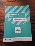 Examenbundel Wiskunde a Havo 2021, Ophalen of Verzenden, Zo goed als nieuw