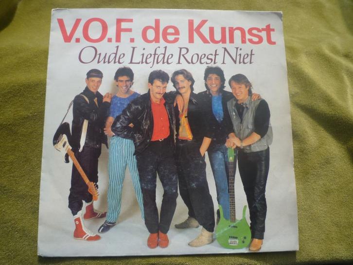 V.O.F de Kunst - Oude liefde roest niet  (7"), Cd's en Dvd's, Vinyl Singles, Gebruikt, Single, Nederlandstalig, 7 inch, Ophalen of Verzenden