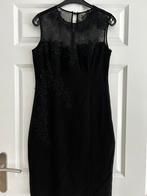 Gala jurk/ abiye, Kleding | Dames, Jurken, Ophalen of Verzenden, Zo goed als nieuw, Zwart, Onder de knie