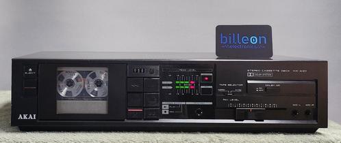 Akai HX-A101 Cassettedeck met garantie, Audio, Tv en Foto, Cassettedecks, Akai, Ophalen of Verzenden